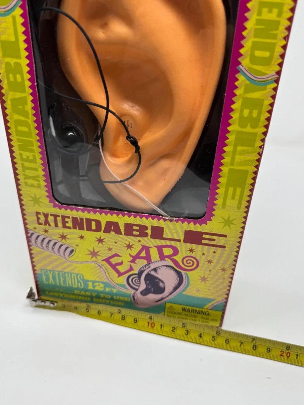 Vintage 2000 Harry Potter Extendable Ear Spy Toy Warner Bros NOS
